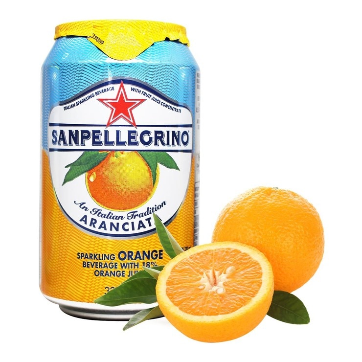 氣泡水果飲料 甜橙口味