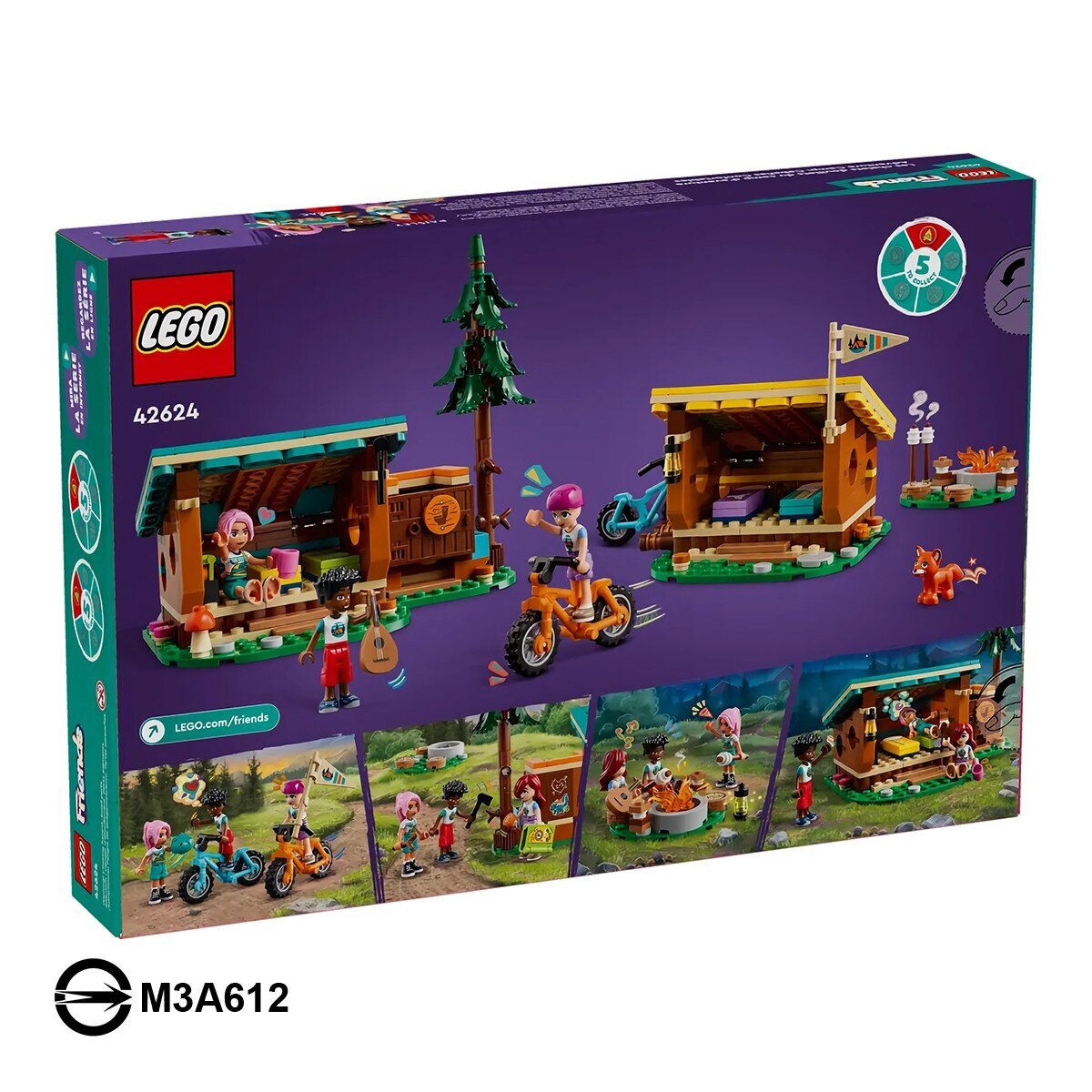LEGO Friends系列 冒險營溫馨小屋 42624 / 7歲以上