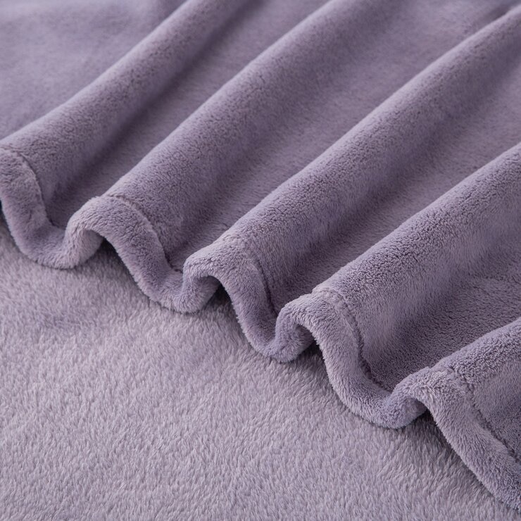 Berkshire 雙人舒適毯 233公分 X 248公分 紫