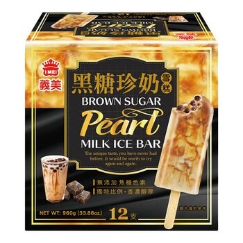 義美 黑糖珍奶雪糕 80公克 X 12入