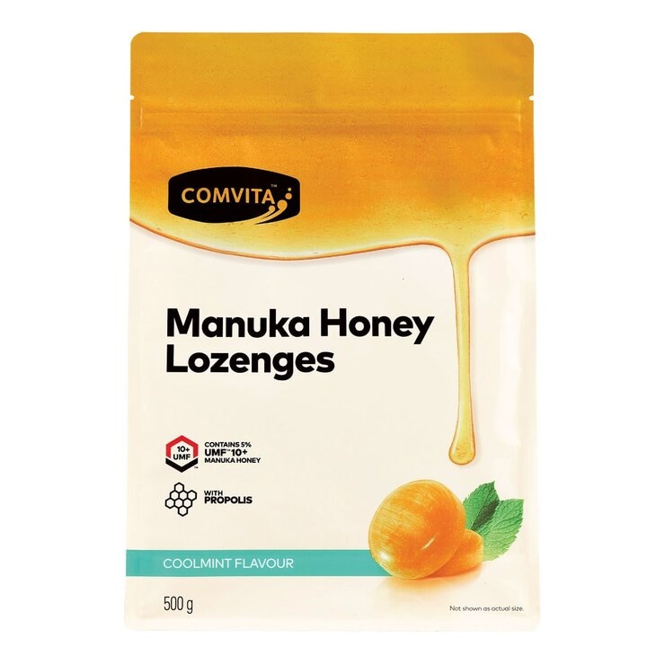 Comvita Manuka Honey Lozenges Coolmint Flavour 500 g