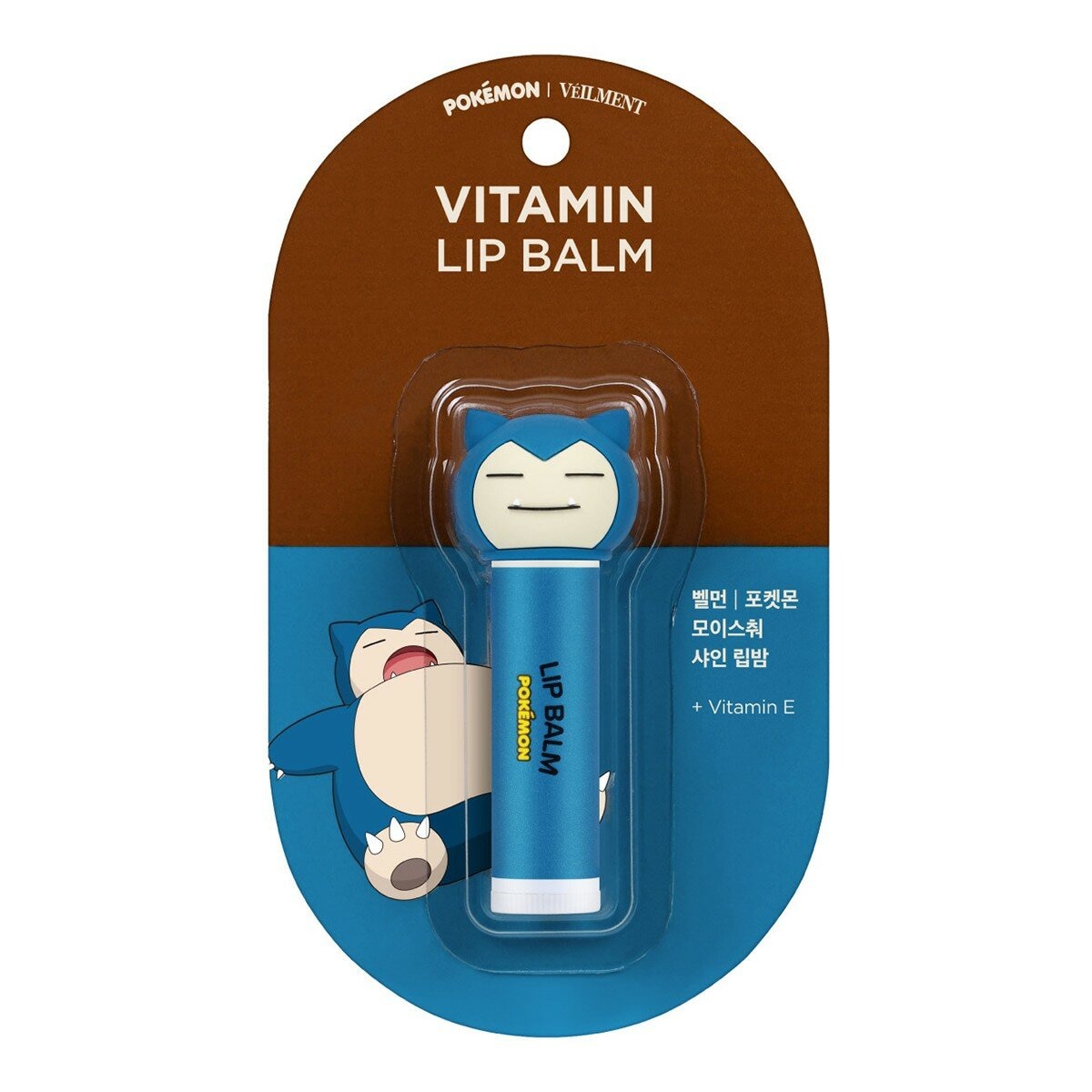 蓓蔓 寶可夢維他命護唇膏組 4.5公克 X 3入