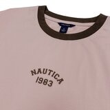 Nautica 女短版短袖上衣 粉