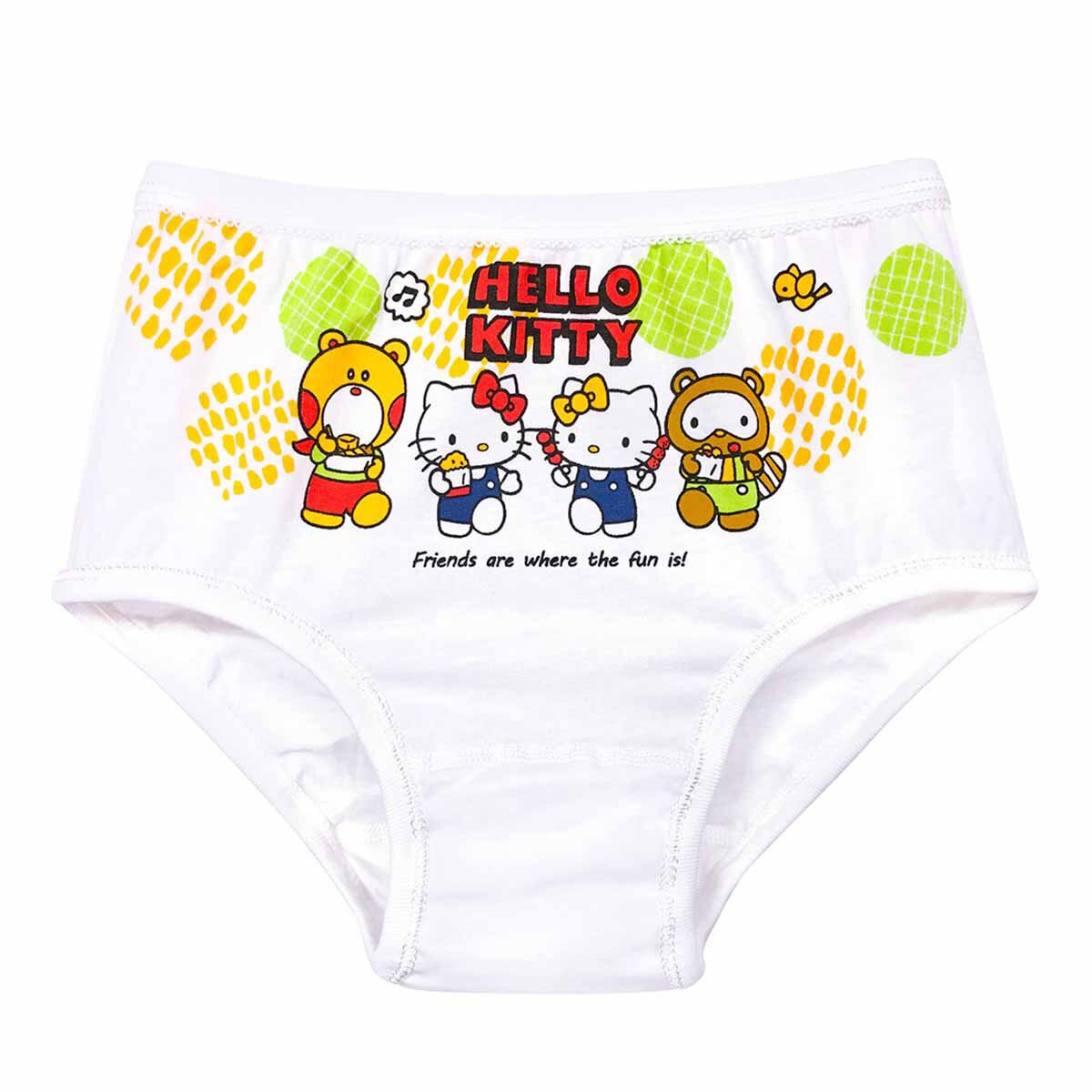 女童卡通圖案純棉內褲 6件入 XL