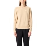 Fila 女圓領長袖上衣 淺咖啡