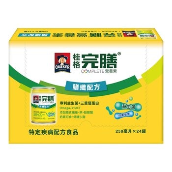 桂格 完膳營養素膳纖配方 250毫升 X 24罐