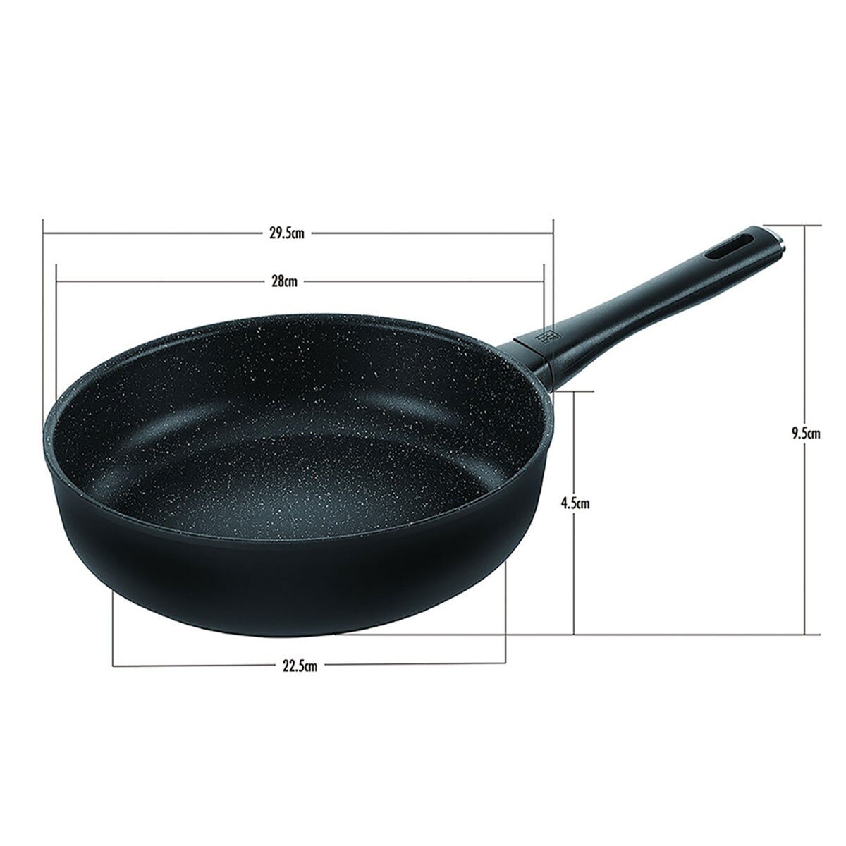 Zwilling 德國雙人 Marquina Plus系列 不沾深煎鍋 28公分