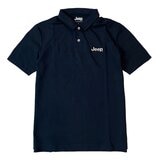 Jeep 男短袖Polo衫 深藍