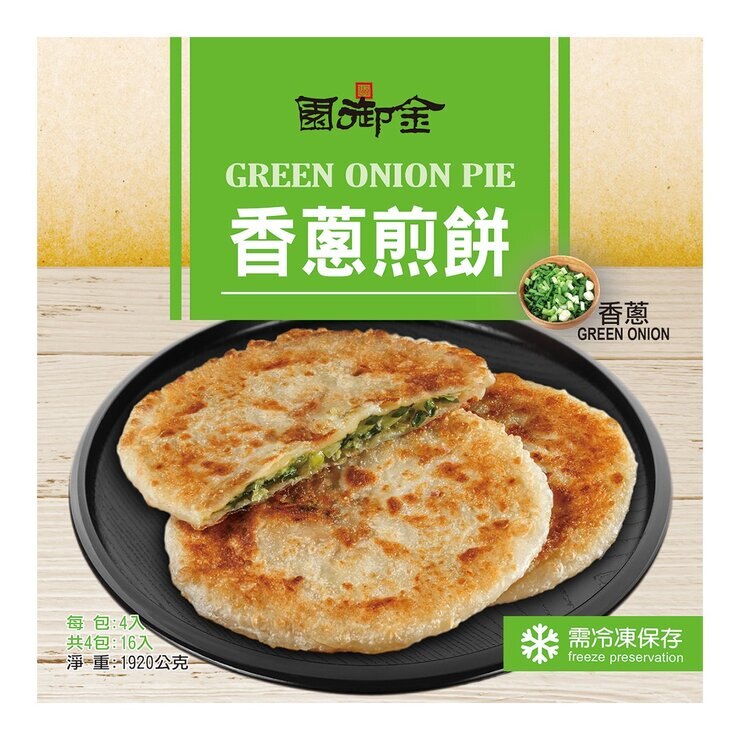 金御園 冷凍香蔥煎餅 120公克 X 16入
