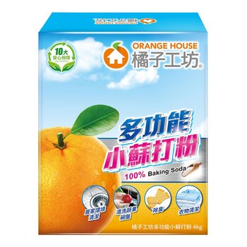 Orange House 橘子工坊 多功能小蘇打粉 4公斤