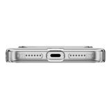 MAGEASY Bright M 不發黃軍規磁吸透明殼 iPhone 17 Pro Max(白磁圈) + 鏡頭保護貼Lenz鈦合金(迷霧鈦) + Vetro 9H 鋼化玻璃保護膜