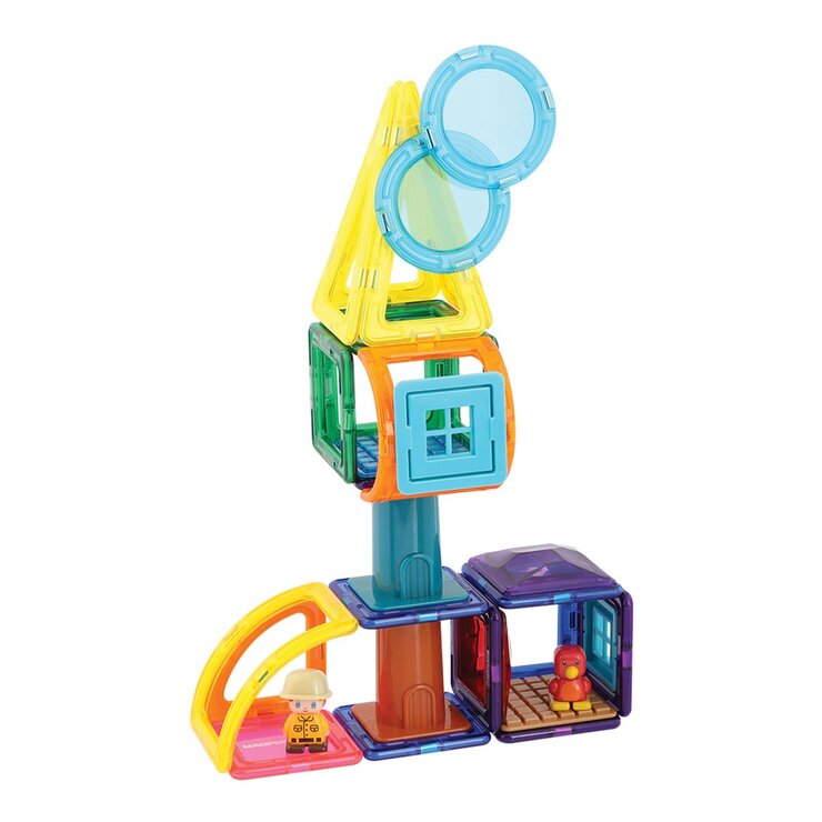 Magformers 磁性建構片 歡樂農場 48片裝 / 3歲以上