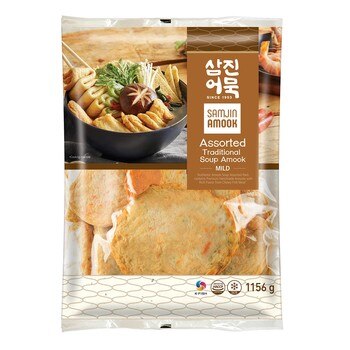 Samjin 韓國進口冷凍魚糕 1156公克 Samjin 韓國進口冷凍魚糕 1156公克