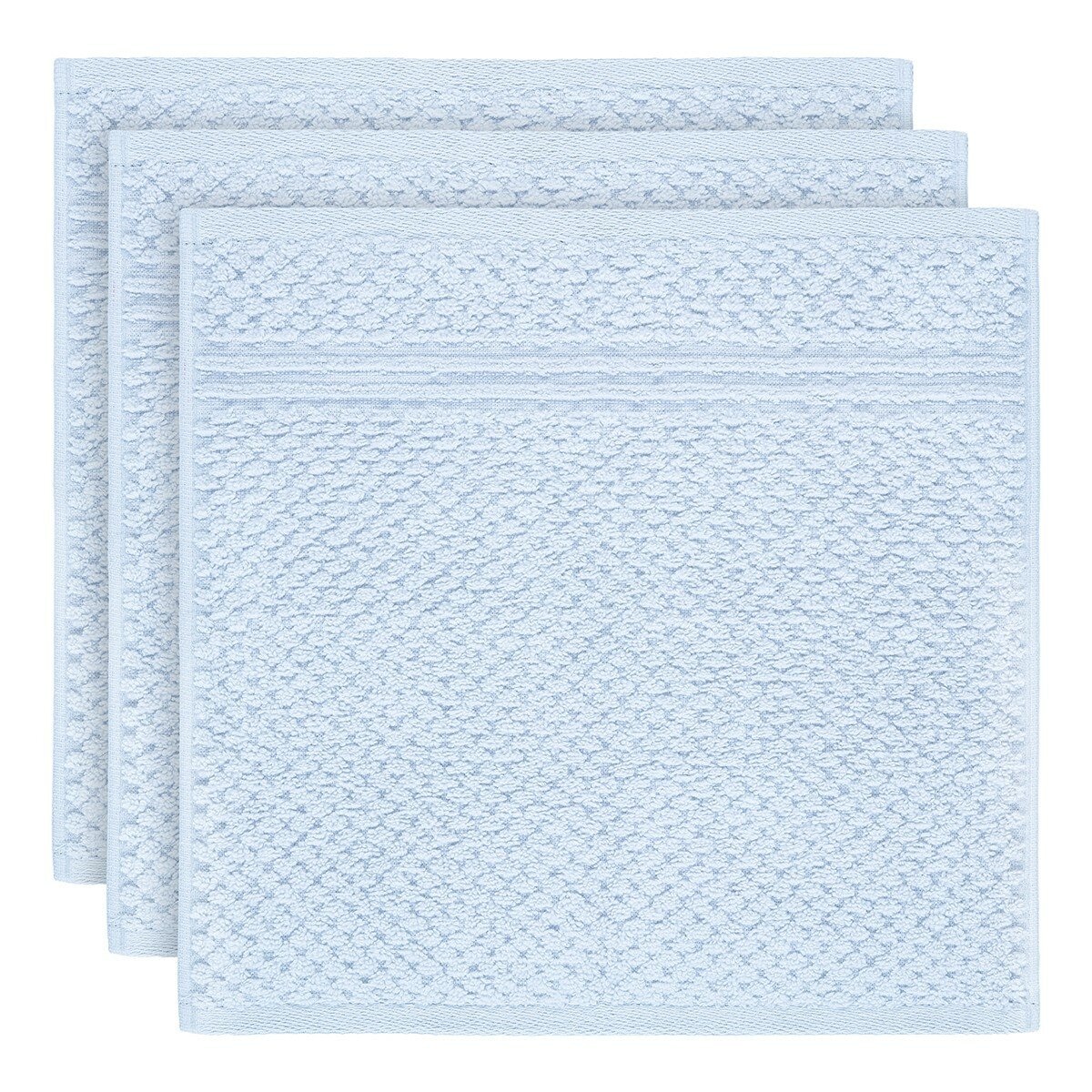 Grandeur 快乾方巾 9入組 33公分 X 33公分 灰/粉/淺紫