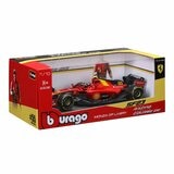 Bburago 1:18 賽車模型 Ferrari SF-23 (#55 Carlos Sainz , 含頭盔) 義大利大獎賽蒙扎塗裝版 消光紅 / 14歲以上 Bburago 1:18 賽車模型 Ferrari SF-23 (#55 Carlos Sainz , 含頭盔) 義大利大獎賽蒙扎塗裝版 消光紅 / 14歲以上