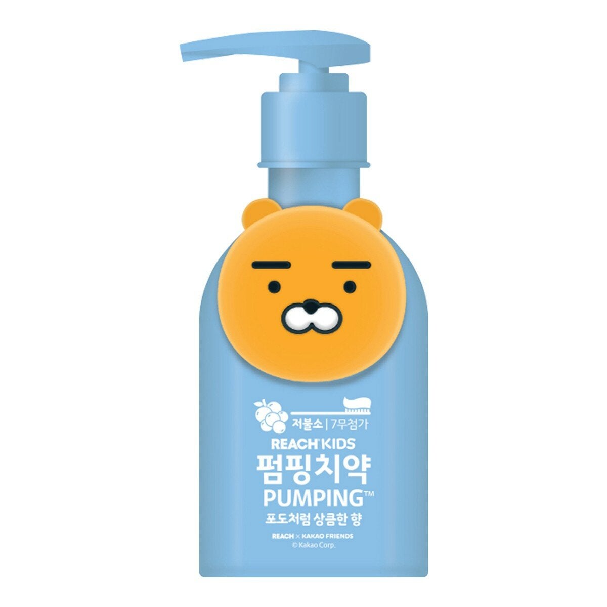 麗奇 X Kakao Friends 按壓式兒童牙膏 160公克 X 2入 麗奇 X Kakao Friends 按壓式兒童牙膏 160公克 X 2入