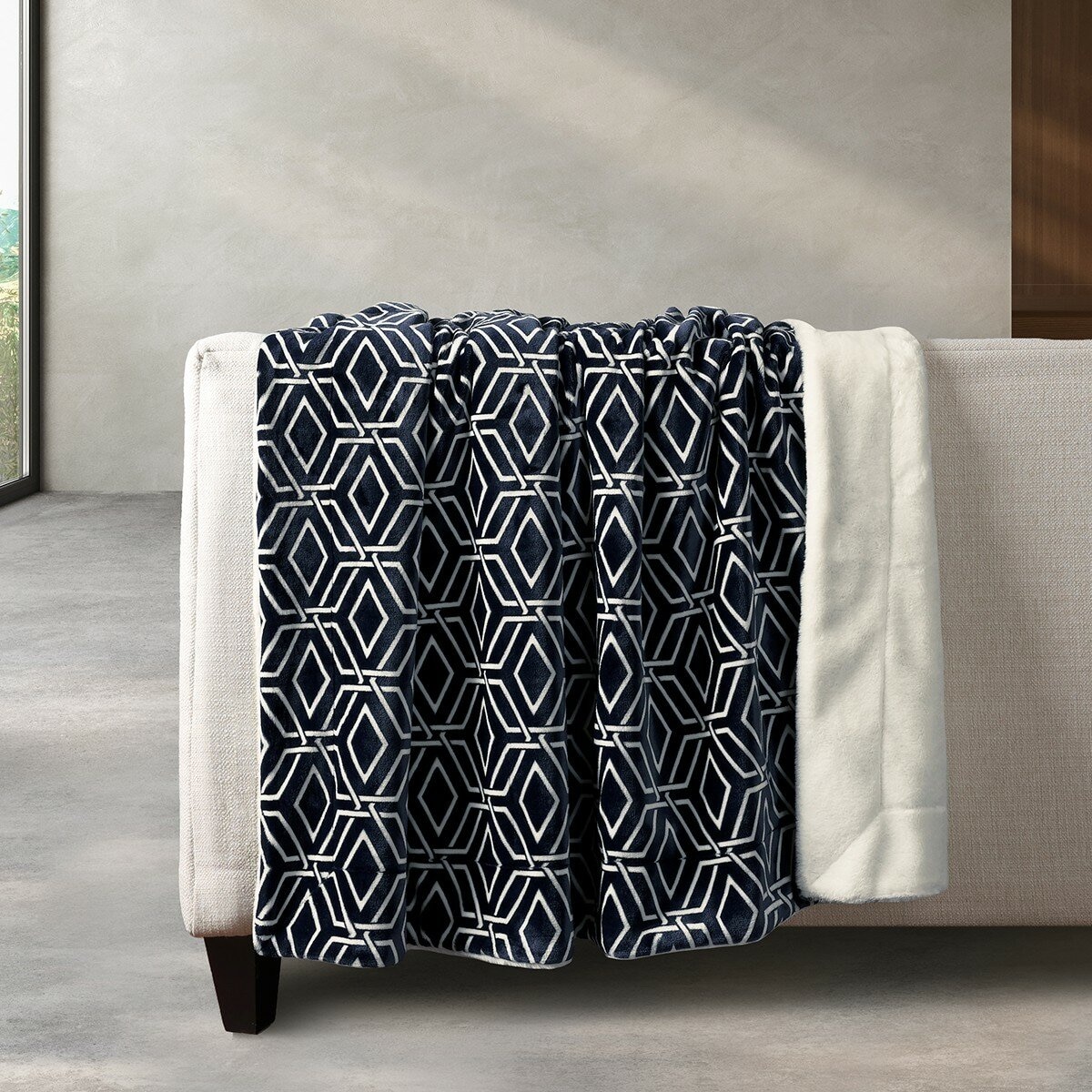 Life Comfort 隨意毯 152公分 X 177公分 藍