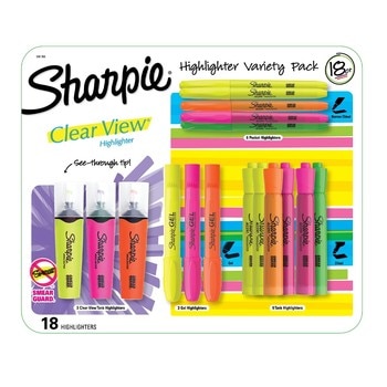 Sharpie 綜合螢光筆 18 入 Sharpie 綜合螢光筆 18 入