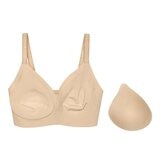 sloggi 女無鋼圈內衣兩入 黑膚組合 XL