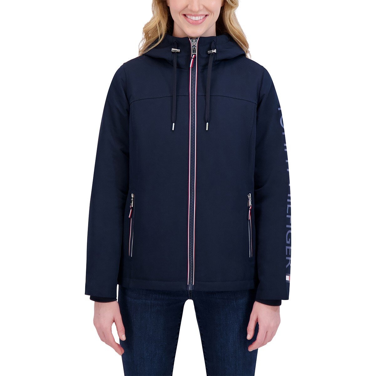 Tommy Hilfiger 女軟殼連帽外套