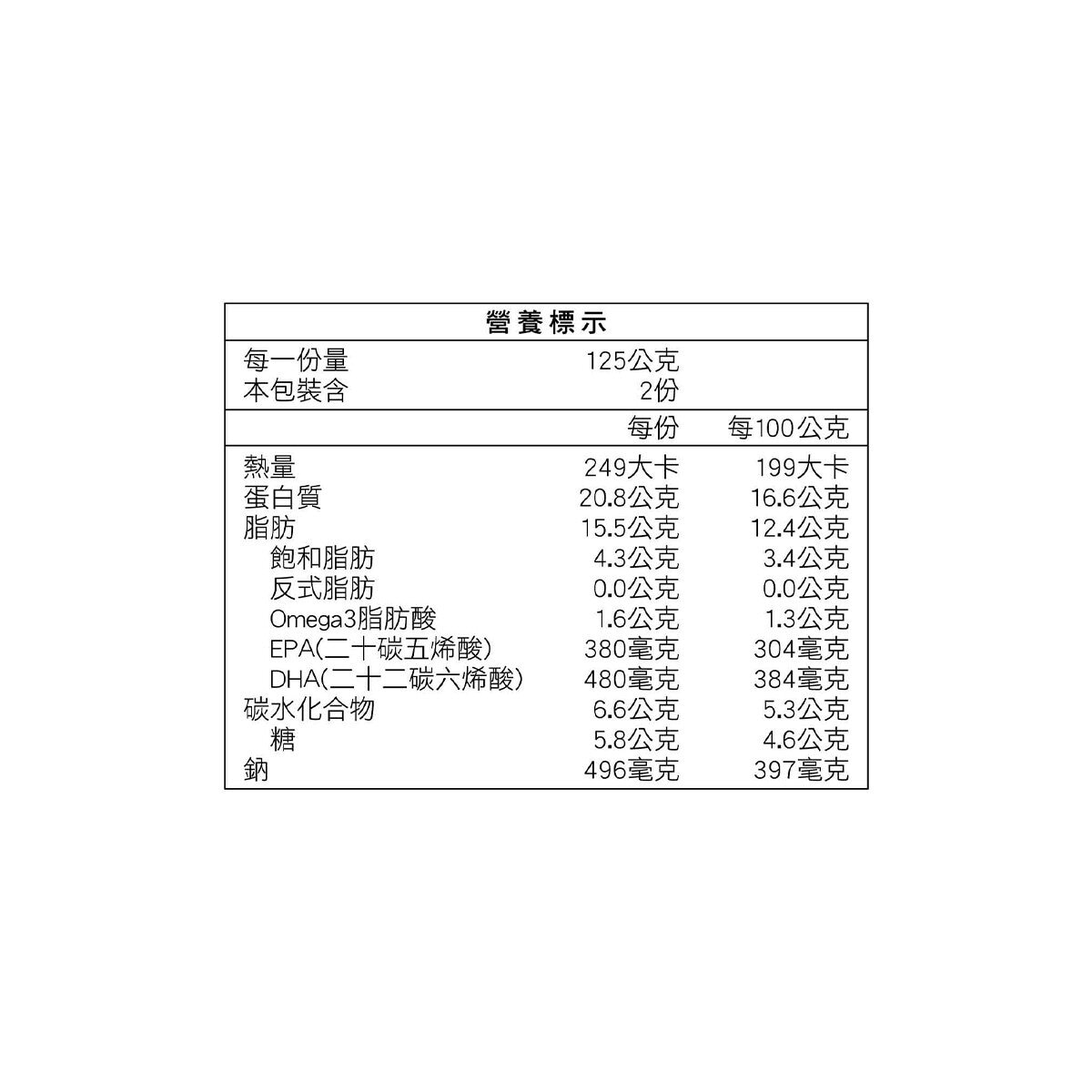 美威 冷凍鮭魚菲力奶油檸檬口味 250公克 X 6入