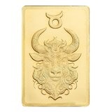 PAMP 12星座黃金條塊 999.9純金 0.5公克 金牛座