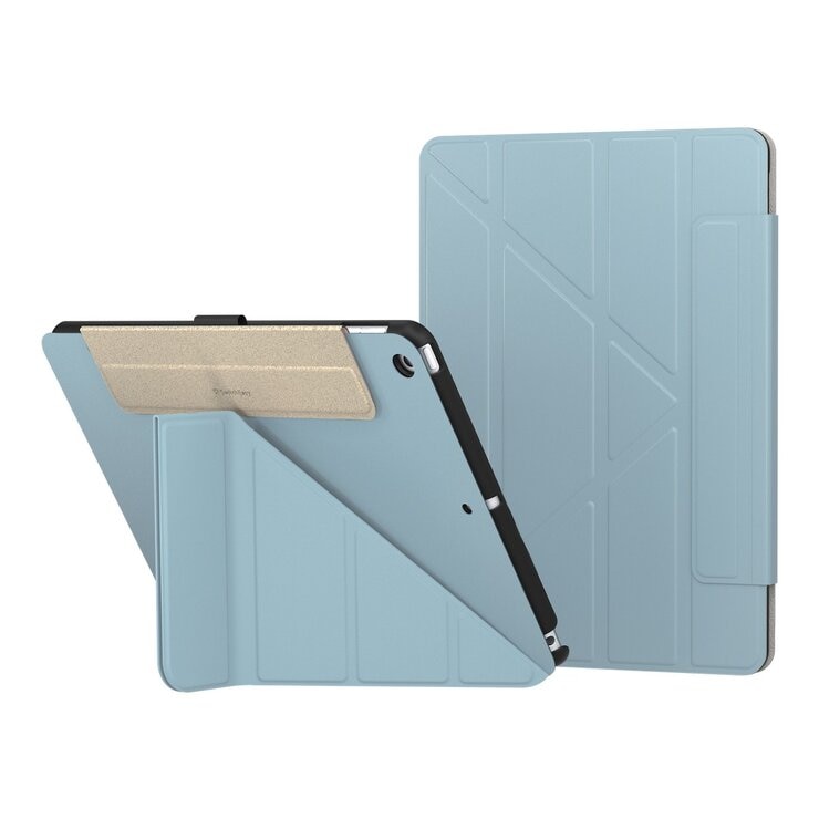 SwitchEasy Origami 全方位多角度支架保護套 iPad 10.2吋 寧靜藍 SwitchEasy Origami 全方位多角度支架保護套 iPad 10.2吋 寧靜藍