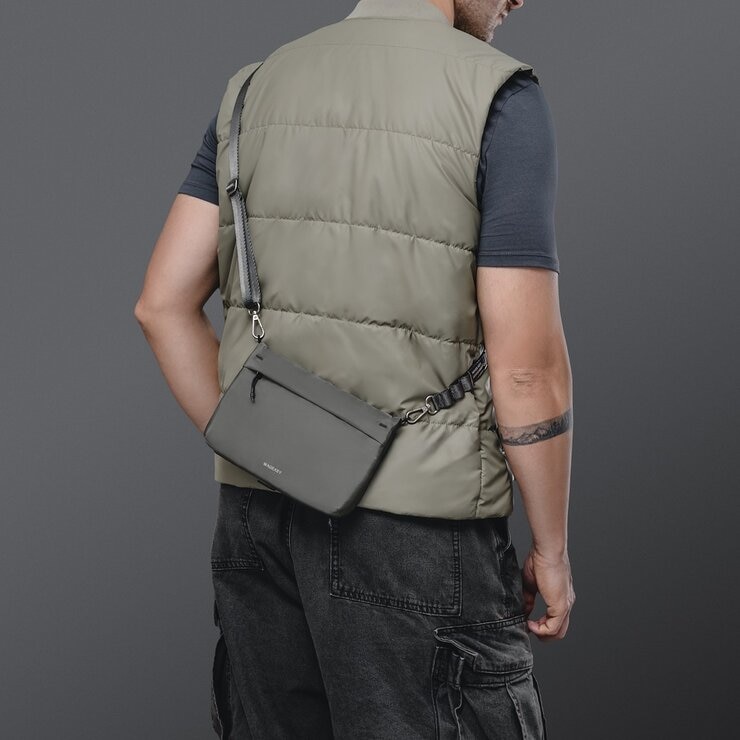 MAGEASY 2L 機能隨行包 石墨黑+灰掛繩