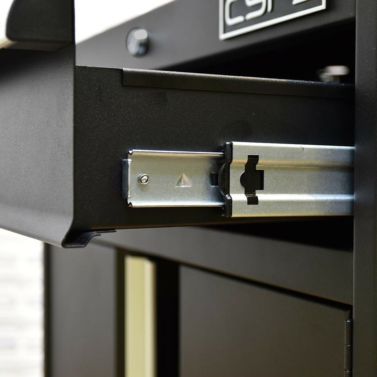 CSPS 30吋一抽雙門矮櫃 1.0公厘 黑砂