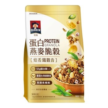 桂格 焙香鐵觀音蛋白燕麥穀脆 750公克 桂格 焙香鐵觀音蛋白燕麥穀脆 750公克