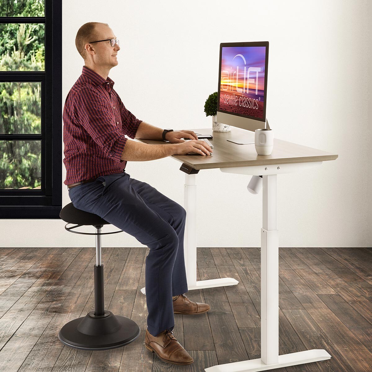 Airlift 電動升降桌 白 Costco 好市多線上購物