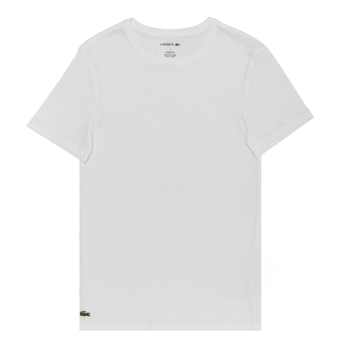 Lacoste 男短袖上衣三件組 白色