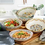 Signature 森林動物彩繪陶碗 X 6件組 Signature 森林動物彩繪陶碗 X 6件組