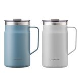 LocknLock 都會馬克咖啡杯 600毫升 X 2件組