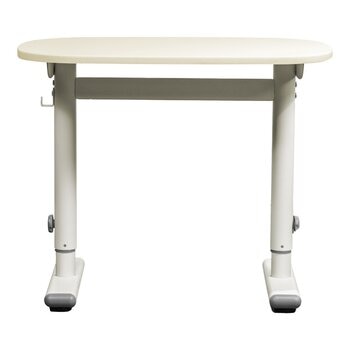 Backbone Nook desk 兒童成長調節桌 奶油色