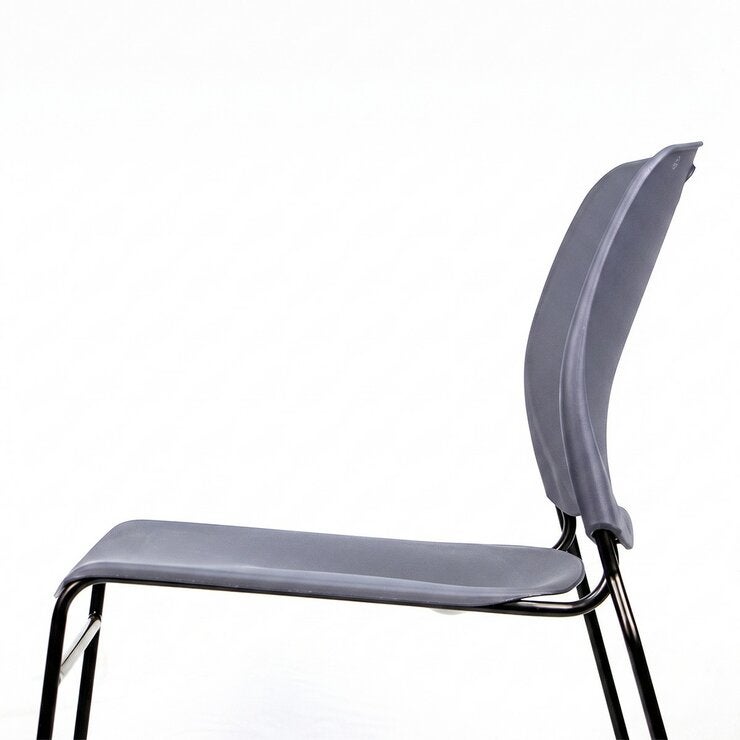 Musical Chairs Harmony 可堆疊訪客椅 2入組 灰