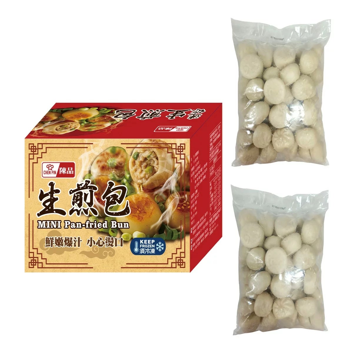 陳品 冷凍迷你生煎包 商品圖 1