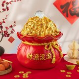 招財進寶錢袋滾珠流水組