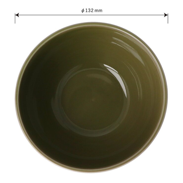 Minoyaki 日本製美濃燒飯碗 4件組 綠色+黃色 Minoyaki 日本製美濃燒飯碗 4件組 綠色+黃色
