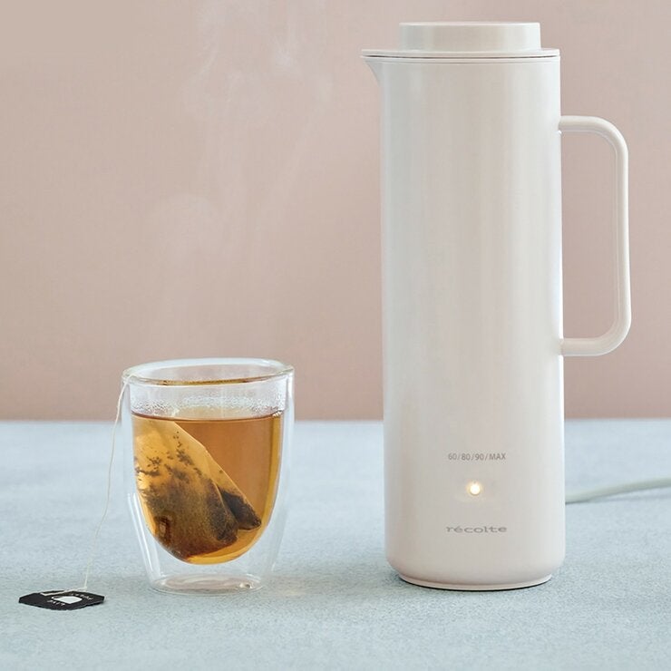 Recolte 溫控電熱水杯 330毫升 REK-1 白 Recolte 溫控電熱水杯 330毫升 REK-1 白