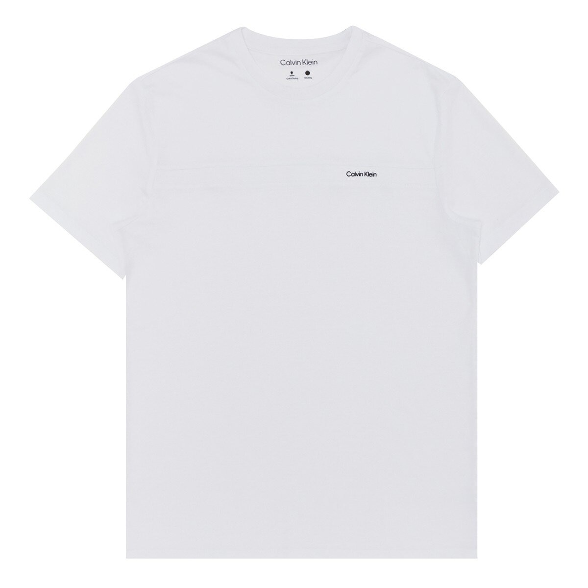 Calvin Klein 男短袖上衣 白色