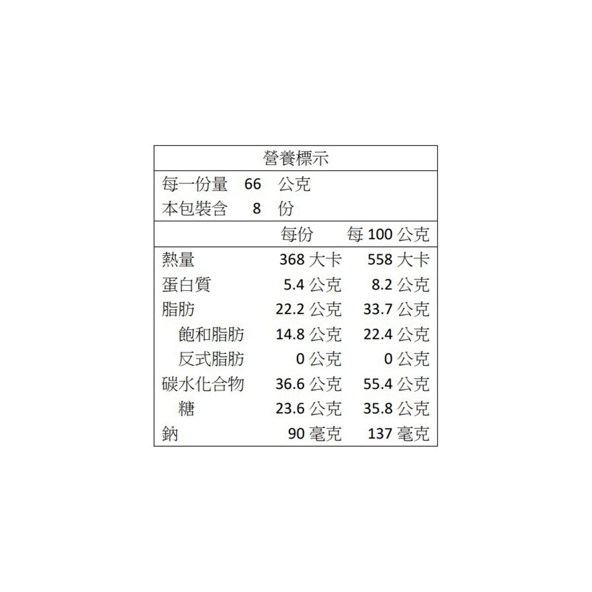 明治 香菇造型巧克力餅乾 66 公克 X 8盒