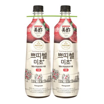 Petitzel 石榴醋添加濃縮飲料 900毫升 X 2瓶