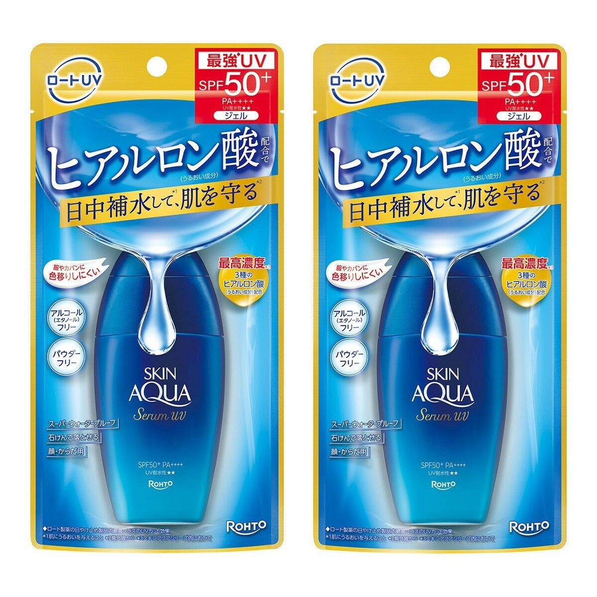 曼秀雷敦 水潤肌高濃度玻尿酸防曬精華 70克 X 2入