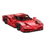 CaDA 1:14 積木遙控跑車 紅色 / 6歲以上 CaDA 1:14 積木遙控跑車 紅色 / 6歲以上