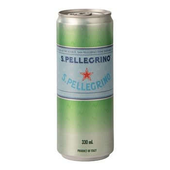 San Pellegrino 聖沛黎洛 天然氣泡礦泉水 330毫升 X 24罐