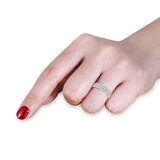 0.50 克拉 14K白K金 圓形鑽石戒指 VS2/I