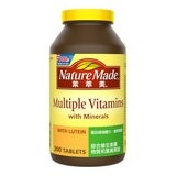 Nature Made 萊萃美 綜合維生素礦物質和葉黃素錠(食品) 300錠