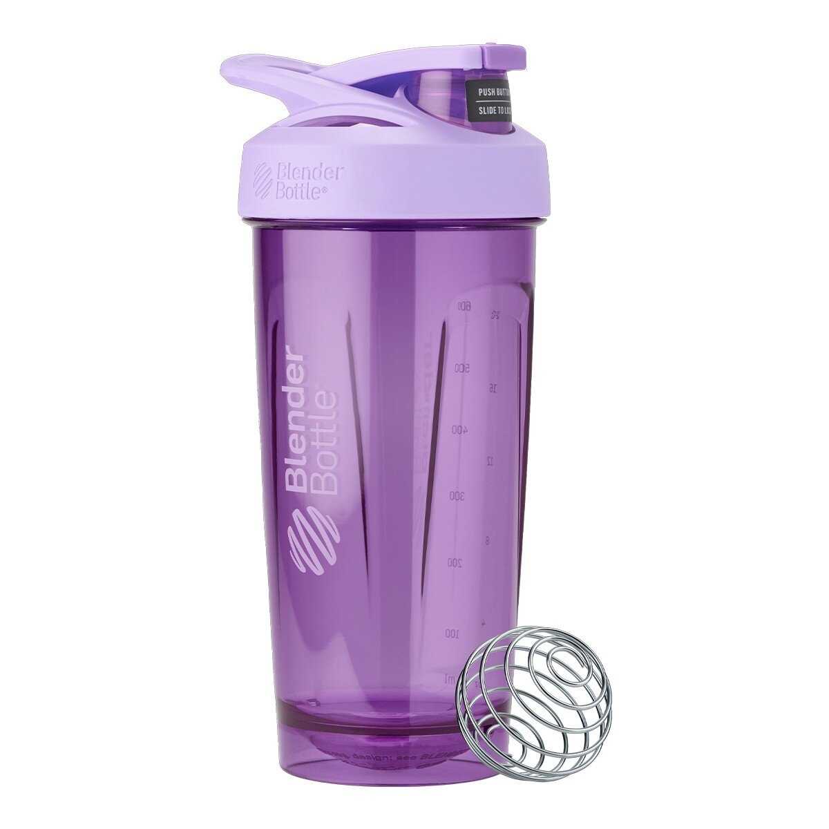 Blender Bottle 塑膠隨行搖搖杯 828毫升 X 2件組 紫+綠