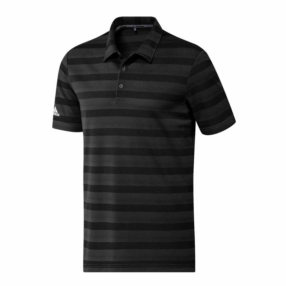 Adidas Golf 男短袖 Polo 衫 黑